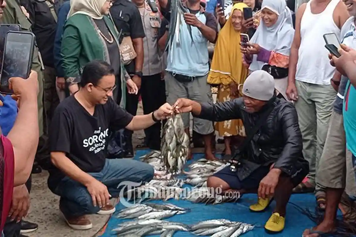 Minyak Mahal di Kota Minyak Sorong, Anies Baswedan Janji Benahi Disparitas Harga