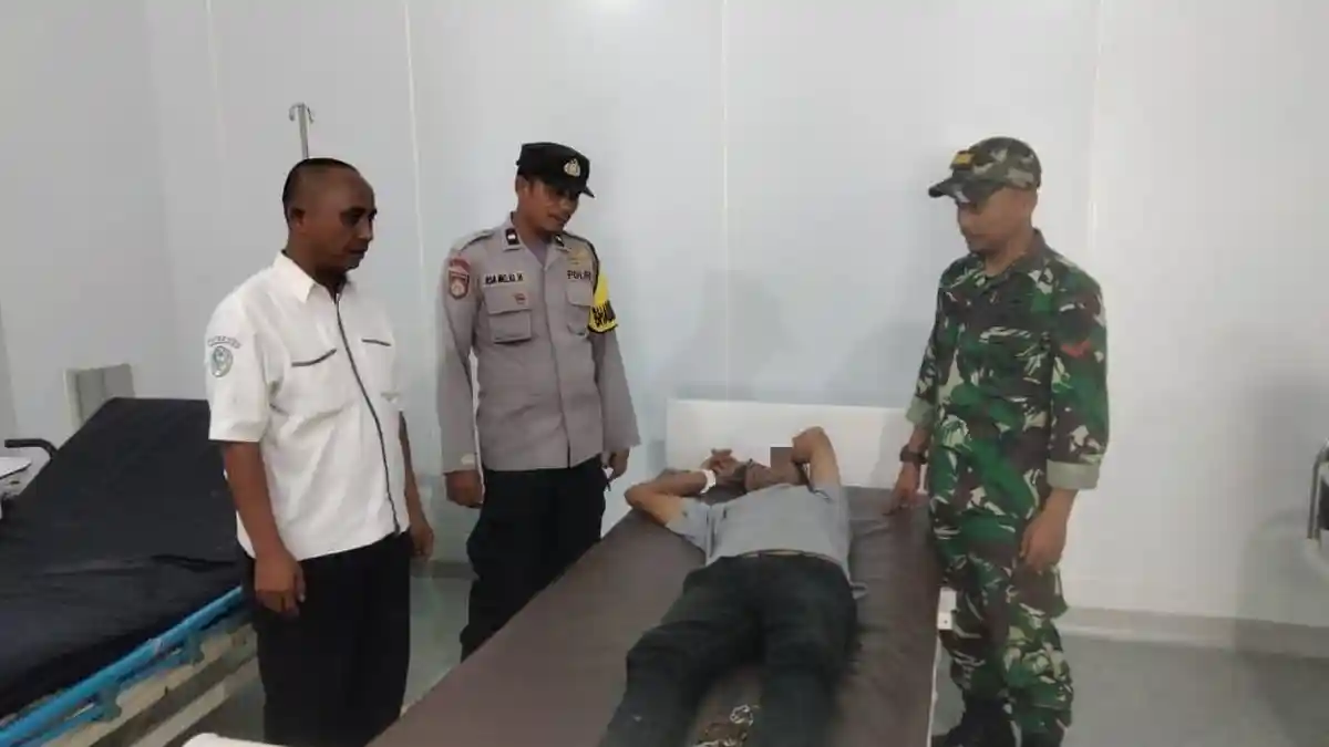 Bhabinkamtibmas Polsek Palipi, Pelayanan Terhadap ODGJ Selama Dua Hari Berturut-turut