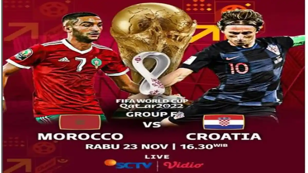 Piala Dunia 2022: Prediksi Maroko vs Kroasia, Hadangan Berat Sang Runner Up, Live SCTV Sore Ini