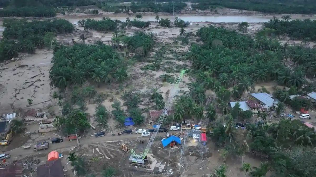 PLN Berhasil Pulihkan Jaringan Transmisi Sumatra–Aceh Pascabencana