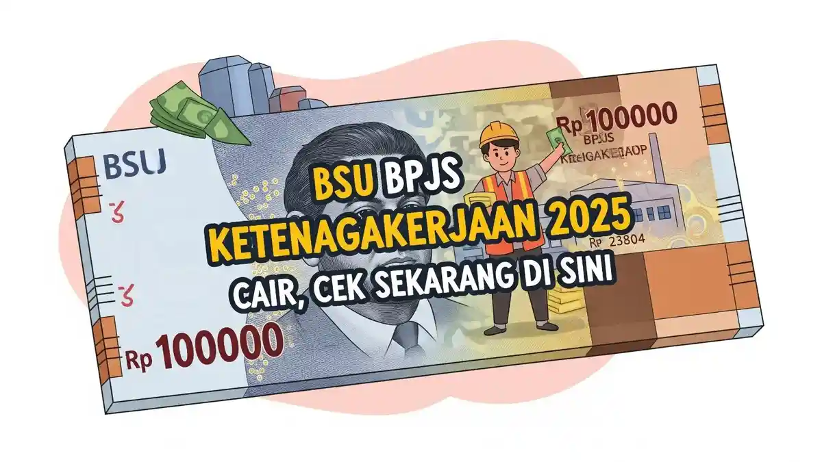 Cek Sekarang! Ini Tanda-tanda jika BSU BPJS Ketenagakerjaan 2025 Kamu Sudah Cair