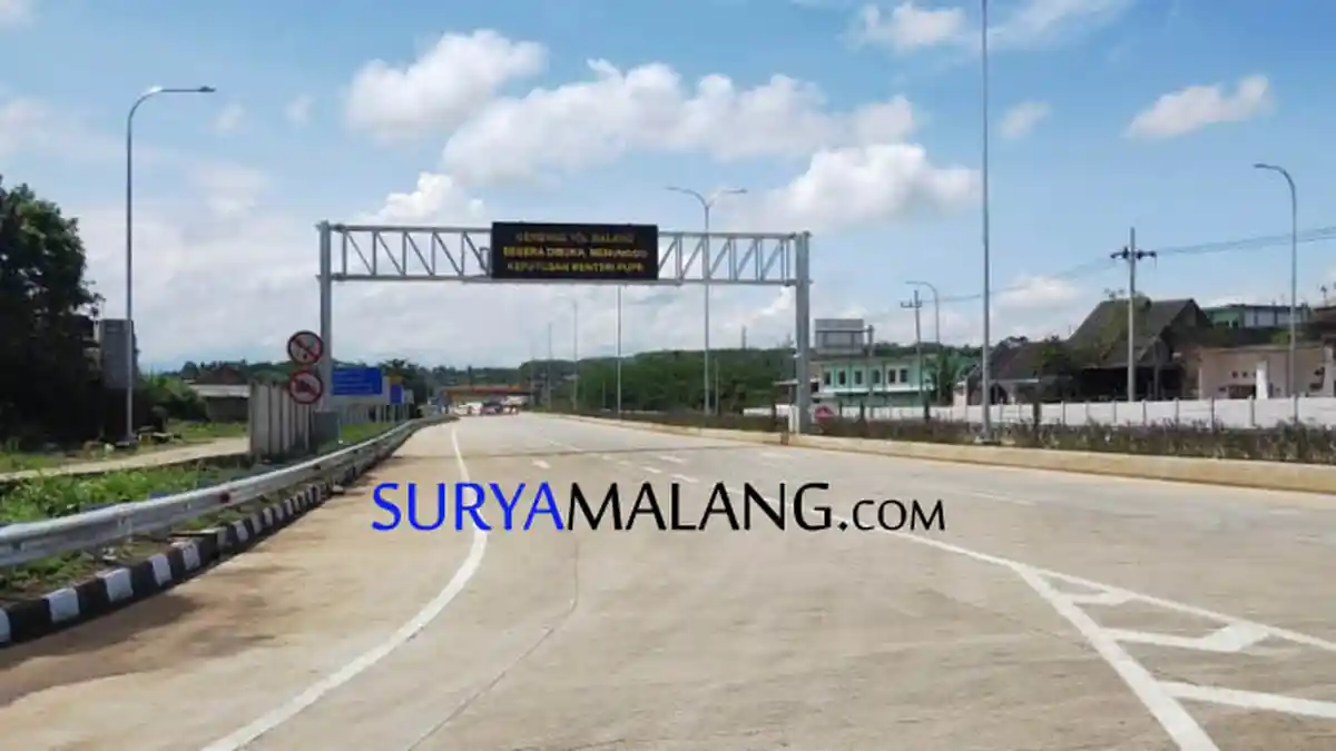 Pintu Tol Mapan di Madyopuro Kota Malang Dibuka, Tarif Gratis Hingga Pakis