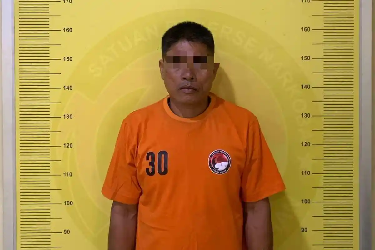 Polisi di Asahan Baku Tembak dengan Bandar Narkoba Bersenjata Api