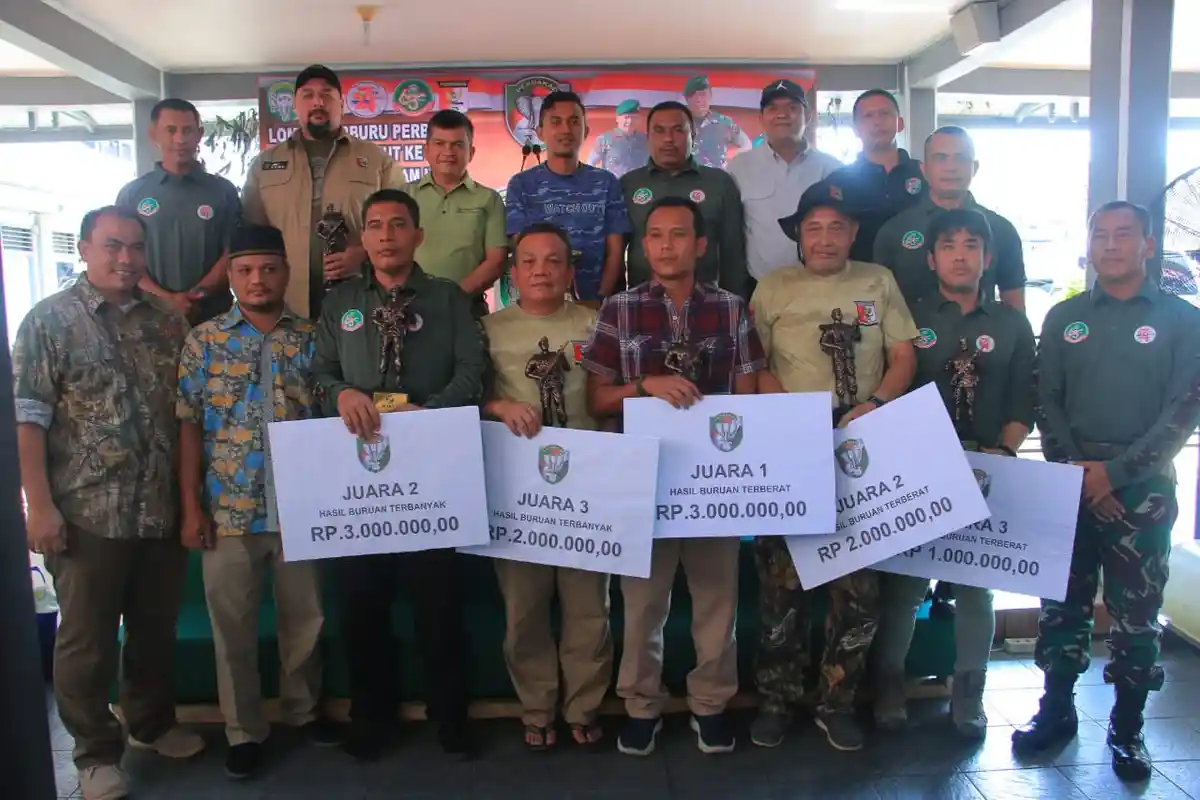 Kasdam IM Tutup Lomba Berburu Perbakad, Ini Para Juaranya