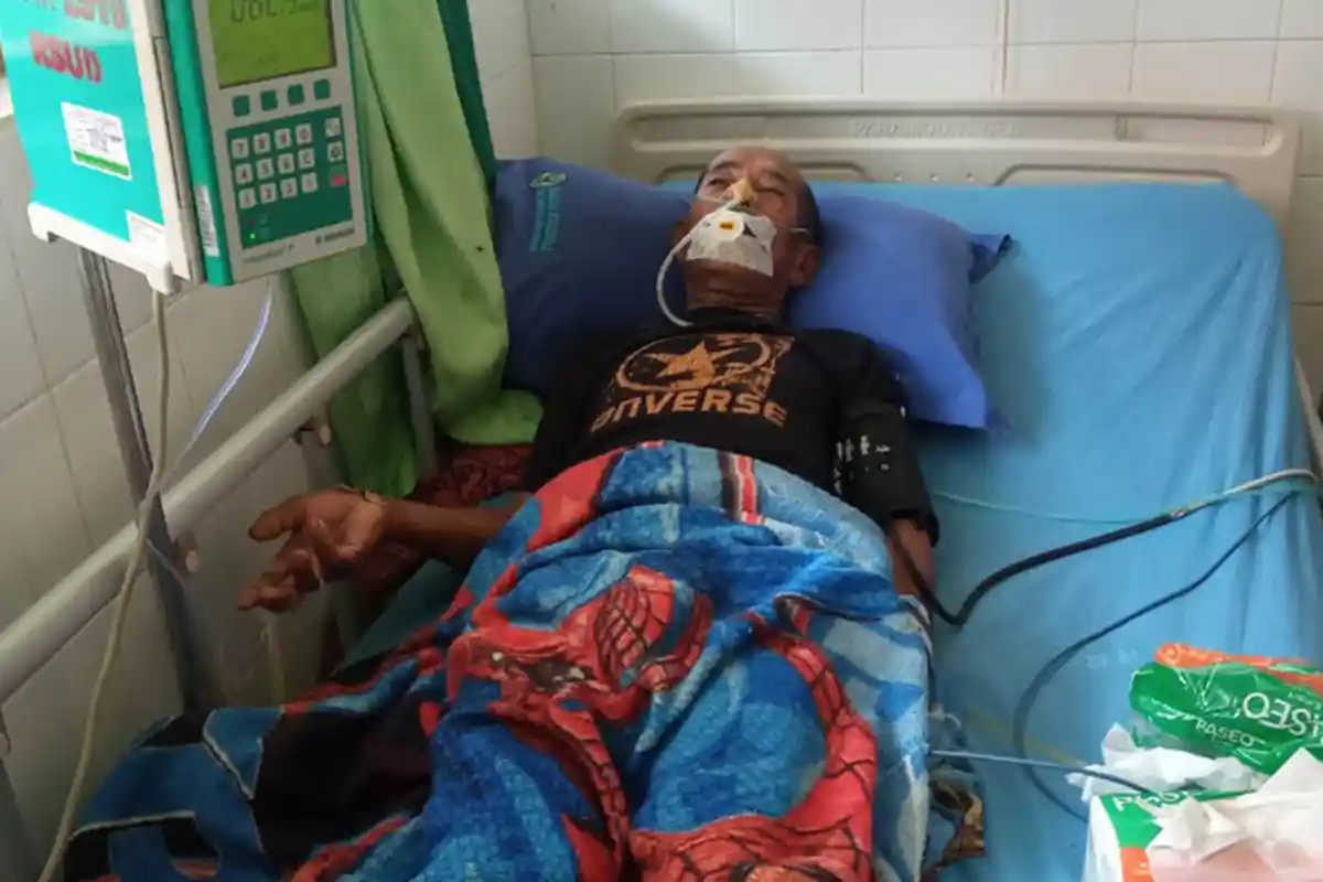  Ayah Korban Penganiayaan Anak Kandung di Waibakul Dirawat di RSUD Umbu Rara Meha Waingapu