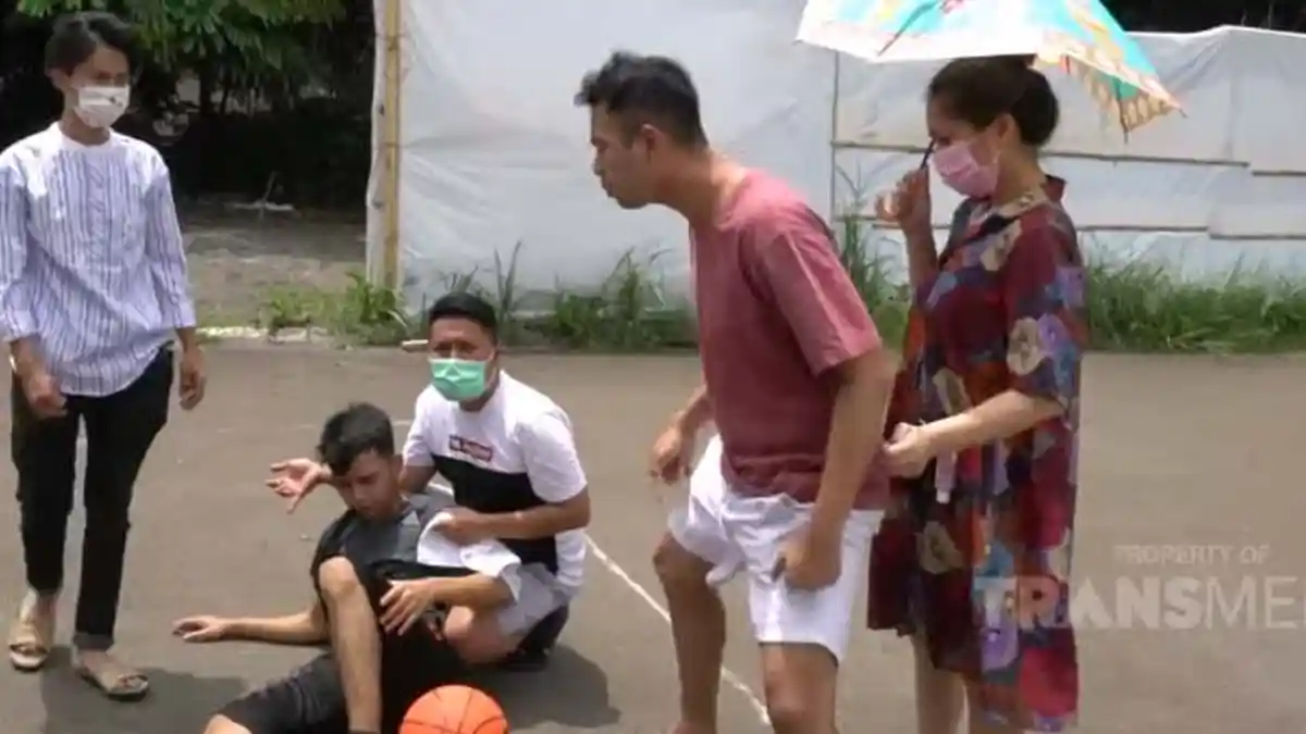 Raffi Ahmad Cemburu Lihat Nagita Perhatian ke Dimas saat Main Basket, Merry Jadi Sasaran Kekesalan
