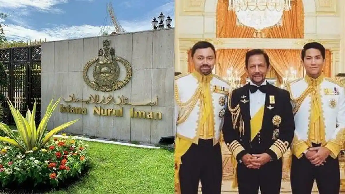 Potret Istana Nurul Iman Hunian Sultan Brunei Darussalam, Kandang Kuda Ber-AC Hingga Parkiran Luas