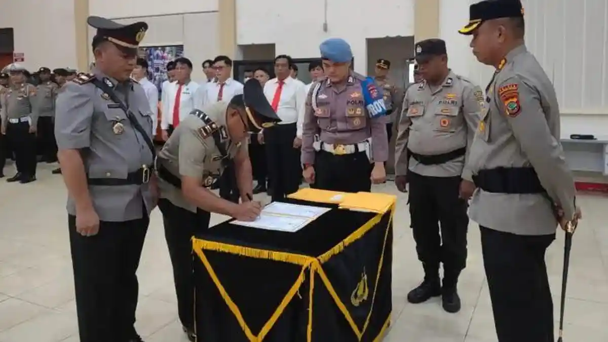 Berikut 4 Pejabat Polres Minsel Sulawesi Utara yang Dilantik, Ada 3 Kapolsek dan Satu Kasat