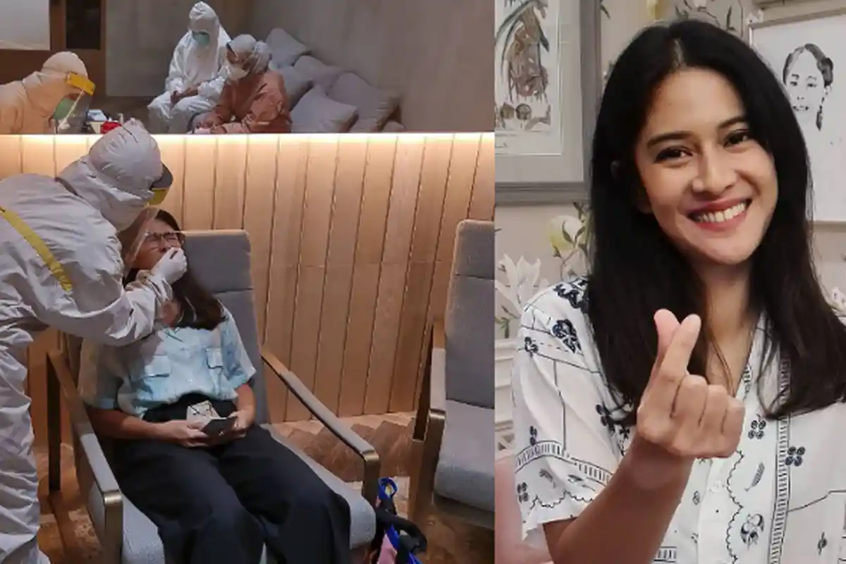 Dian Sastrowardoyo Bagikan Video saat Jalani Tes Swab, Ekspresi Sang Artis Justru Curi Perhatian