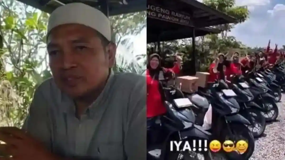 Bos Kuliner Beri THR Uang dan Motor 29 Karyawan, Rogoh Kocek hingga Rp 580 Juta