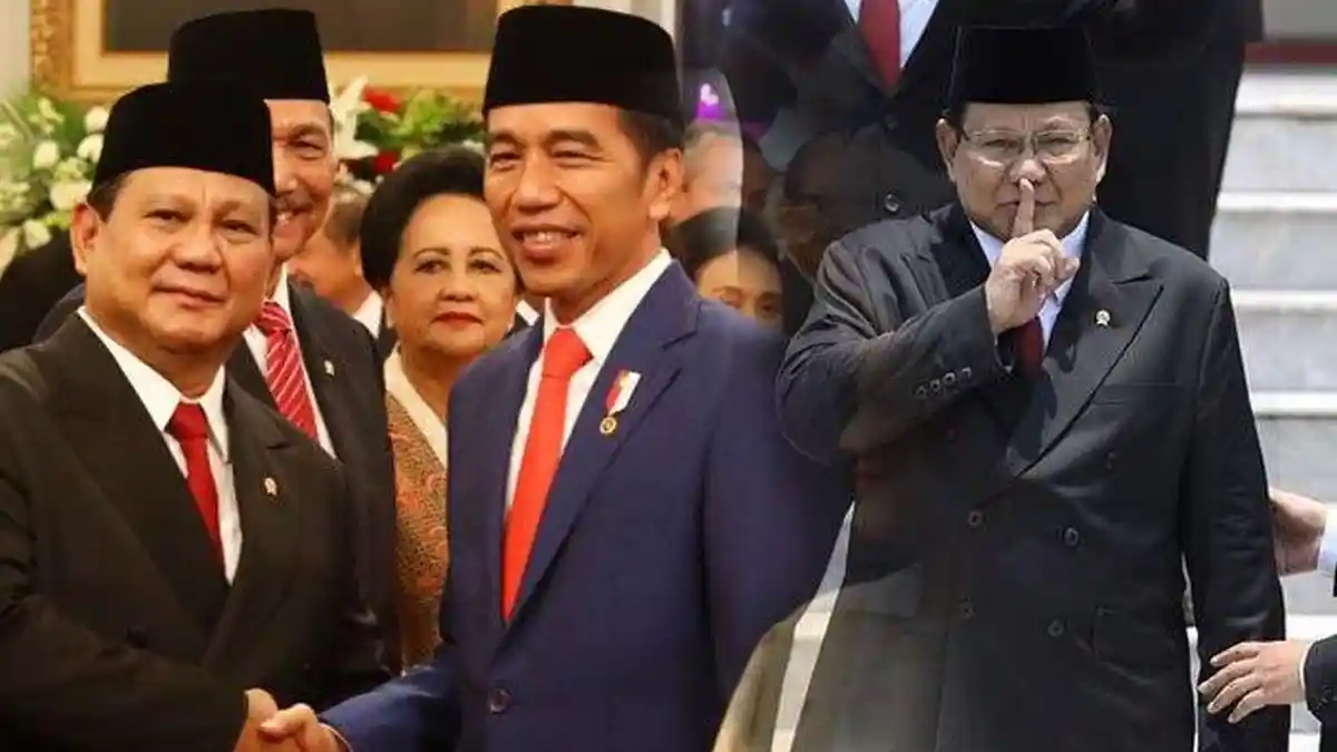 Heboh Prabowo Subianto Tagar Menhan Skill Presiden,Rocky Gerung: Kini Pegang Kendali Istana Negara?