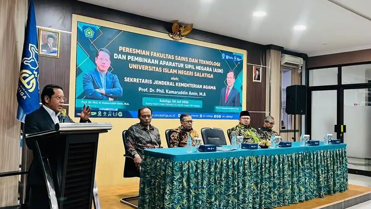 UIN Salatiga Buka Fakultas Saintek, Sekjen Kemenag: Harus Berdampak Nyata di Masyarakat - Tribunjateng.com