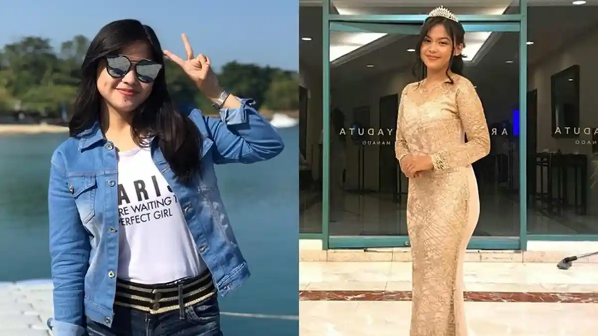 Seperti Ini Aktivitas Perkuliahan Daring Gadis Cantik di Manado