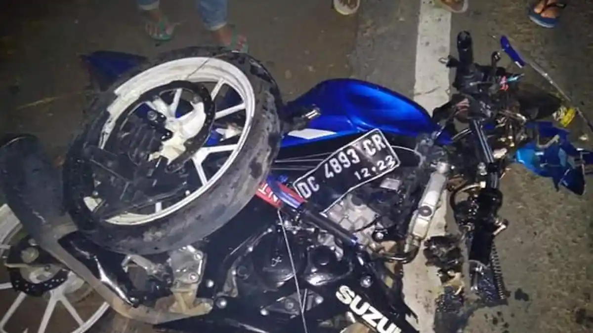 Tabrakan Antara Pengendara Motor, Dua Pemuda di Ugi Baru Polman Tewas