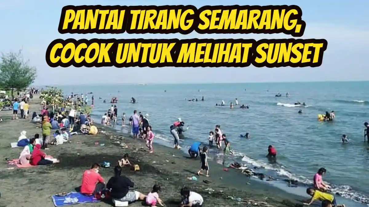 30 Menit dari Pusat Kota Semarang, Ada Pantai Indah untuk Lihat Sunset, Pas Buat Libur Lebaran 2025