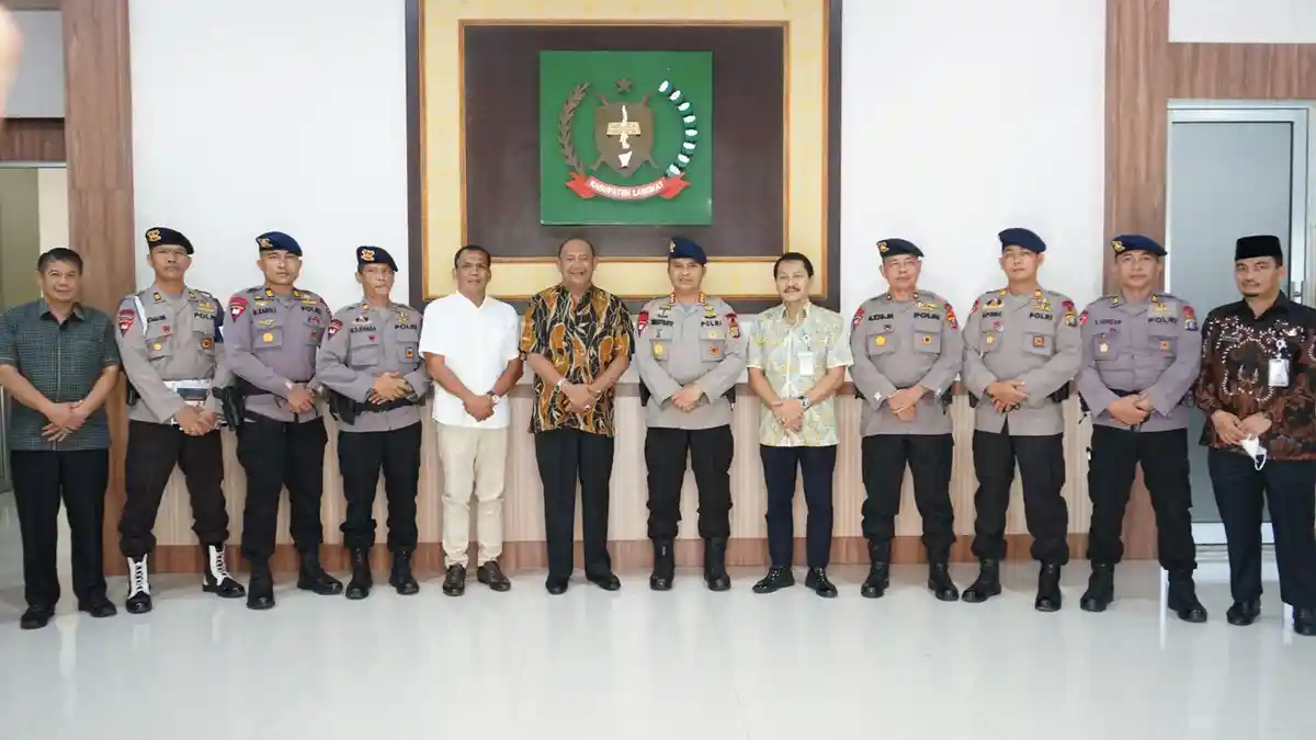 Pasbrimob I Akan Ditempatkan di Aceh dan Sumut, Plt Bupati Langkat Afandin Siap Beri Dukungan