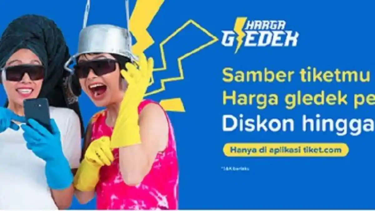 Promo Tiket.com Maret 2019, 'Harga Gledek' Tiket Pesawat Diskon hingga 50 Persen