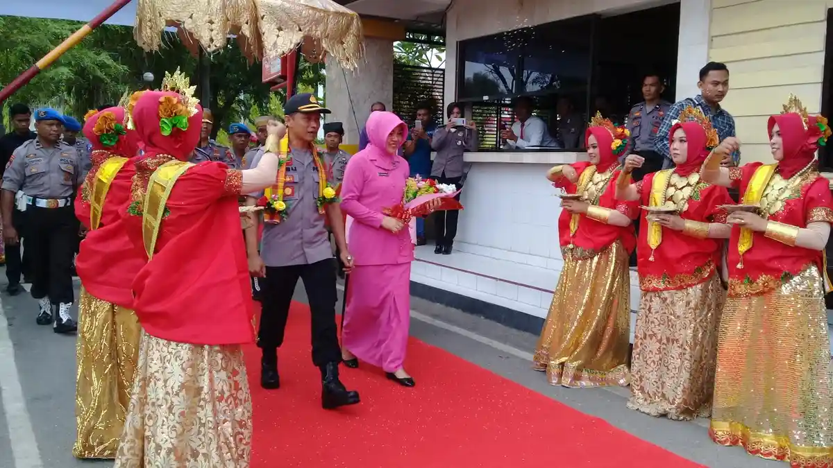 Kapolres Pangkep yang Baru Tiba di Mapolres, Personel Lakukan ini