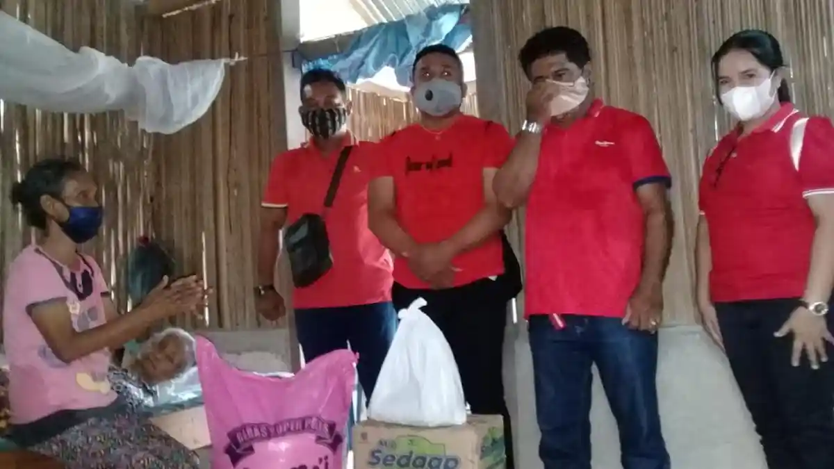 PAPPRI Kupang Berempati Buat Nenek Agustina Walujo