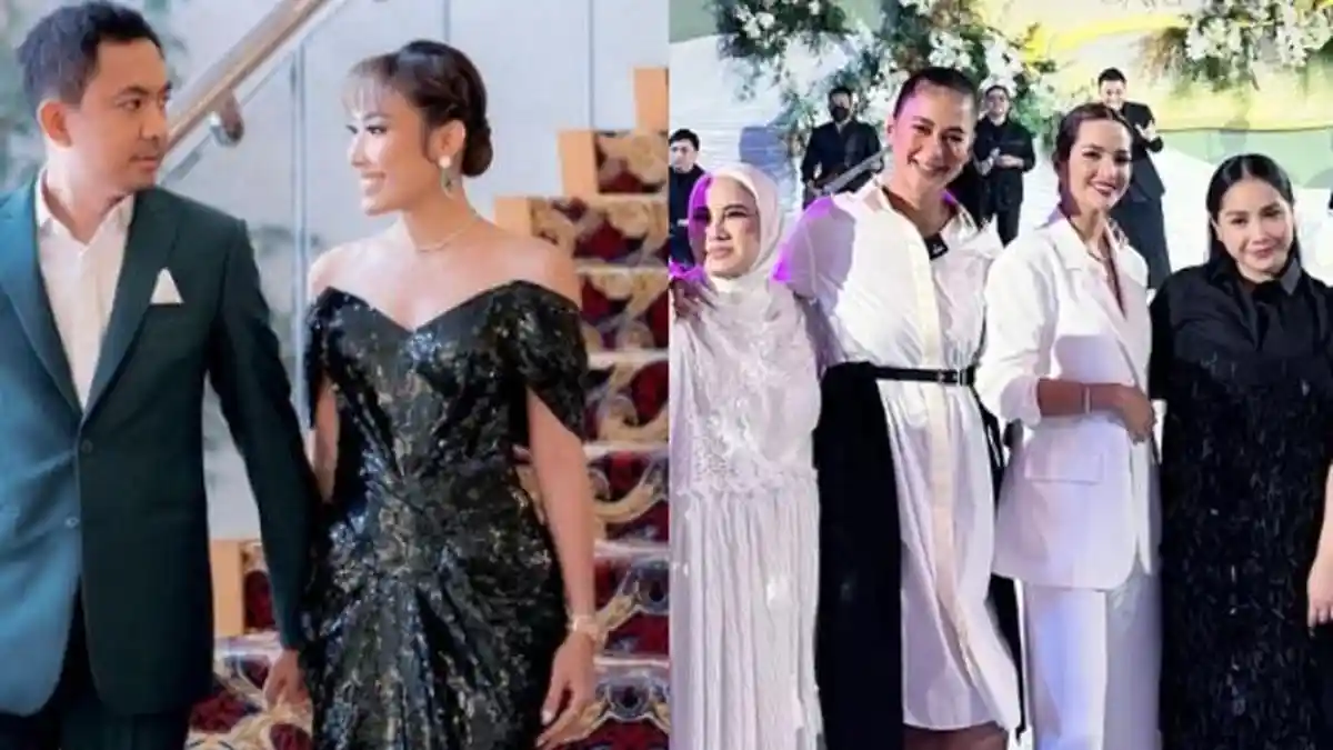 Momen Ayu Dewi Gelar Pesta Perayaan 10 Tahun Pernikahannya dengan Regi Datau,Dihadiri Banyak Artis