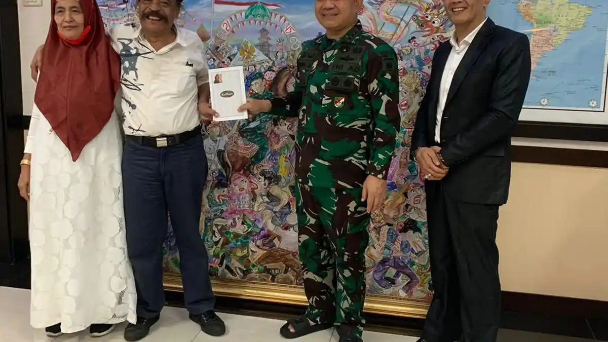 Kisah Umar Sumarta, Pelukis yang Doakan Muridnya Lewat Lukisan, Muridnya Ternyata Jenderal Dudung