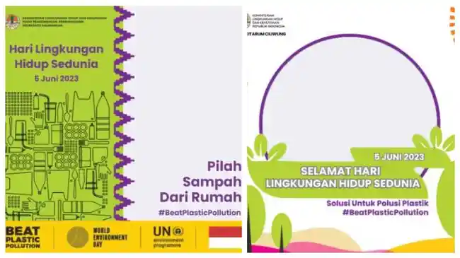30 Link Twibbon Hari Lingkungan Hidup Sedunia 2023, Diperingati pada 5 Juni