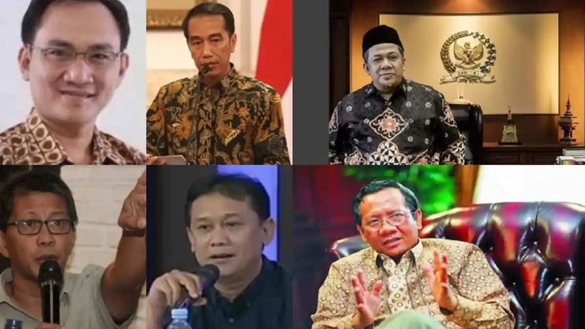 Andi Arief Sebut Megawati Berkhianat hingga Rocky Gerung Mengaku tak Mengenal Denny Siregar