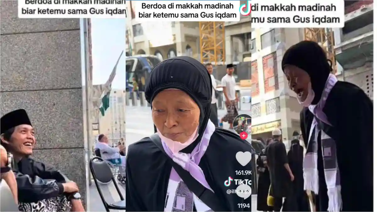 Masya Allah! Nenek Jamaah Umroh Berdoa di Makkah Ingin Ketemu Gus Iqdam, Bahagia Langsung Terkabul