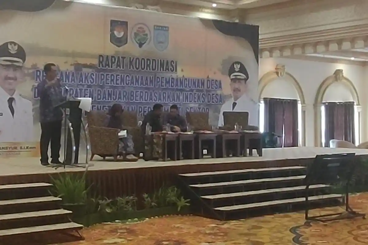 Sebanyak 114 Desa di Kabupaten Banjar Naik Status Jadi Desa Mandiri, Tantangan Baru Menanti