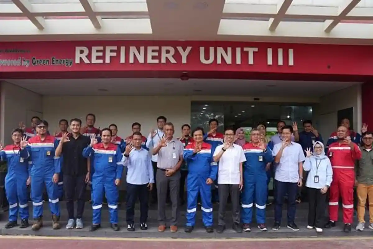 PT Kilang Pertamina Internasional Optimalkan Pengelolaan Bahan Baku dan Operasi Kilang Plaju