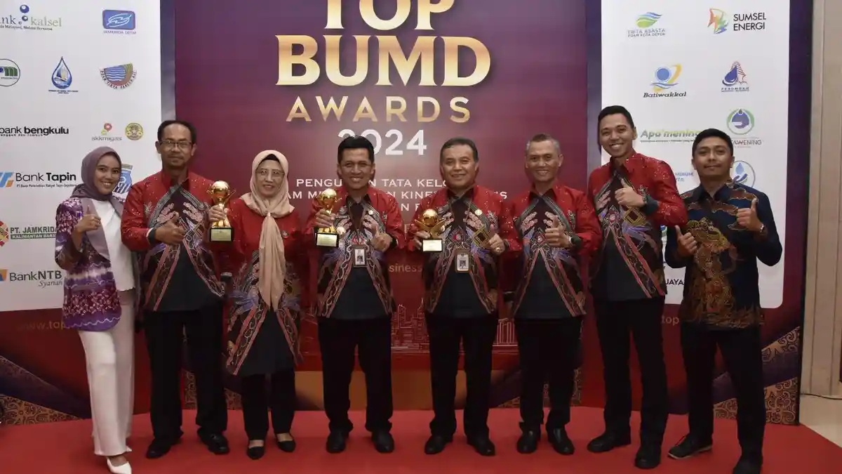 Pemkab Wonosobo Borong Lima Penghargaan TOP BUMD Awards 2024