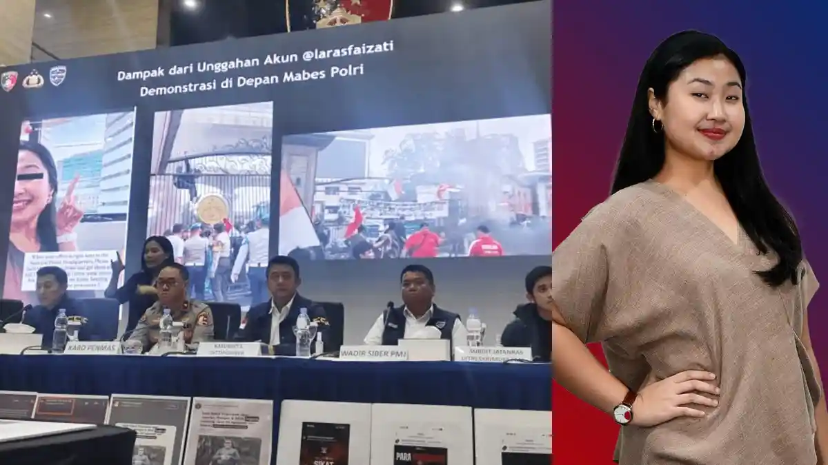 Jadi Tersangka Provokasi Demo di Polda Metro Jaya, Begini Rekam Jejak Internasional Laras Faizati