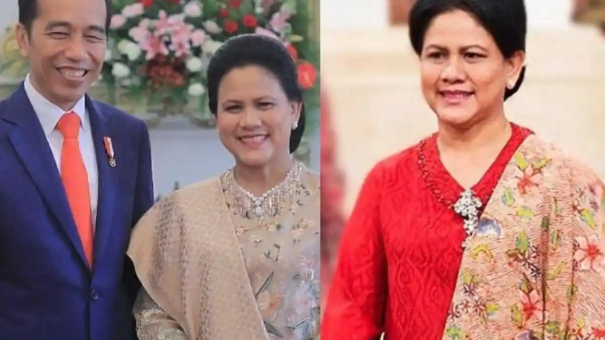 Pakai Busana Tradisional, Ibu Negara Iriana Jokowi Tenteng Tas Branded Harga Puluhan Juta Rupiah