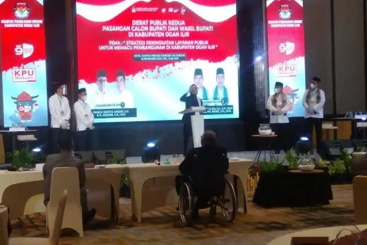 Singgung Makanan di Debat Pilkada Ogan Ilir 2020, Ilyas Suka Pindang Meranjat, Panca Kemplang