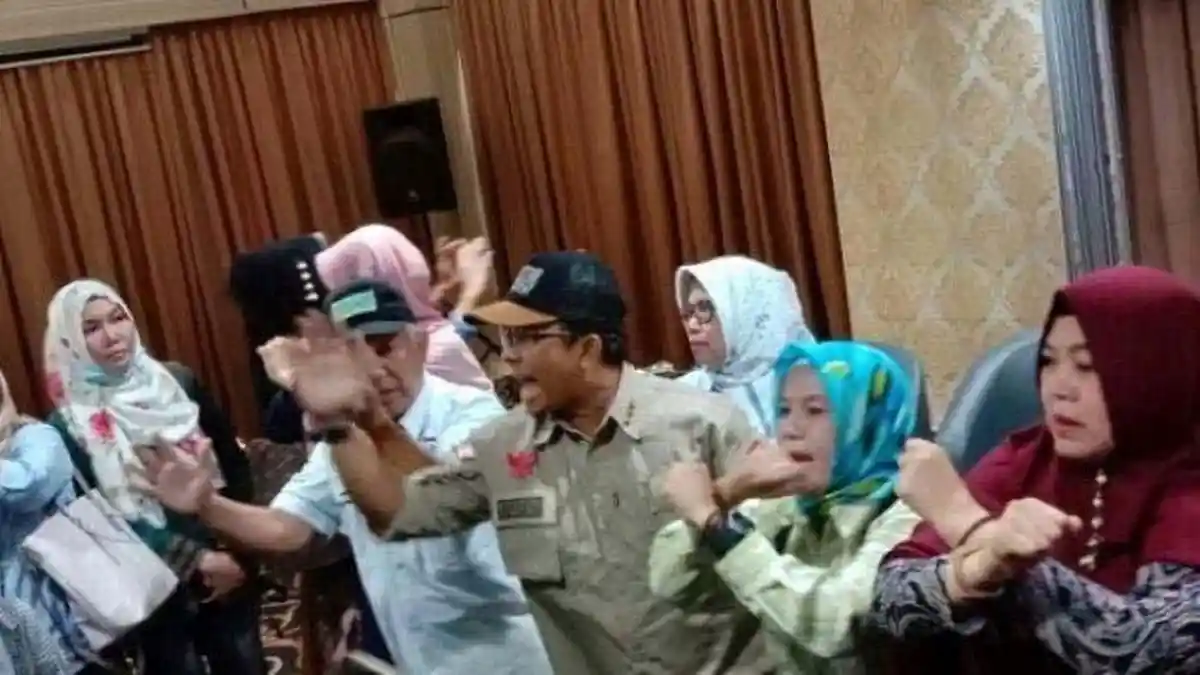 Video Acara Relawan Prabowo-Sandi Berakhir Ricuh, Kronologi hingga Dugaan Ada Aktor Intelektual