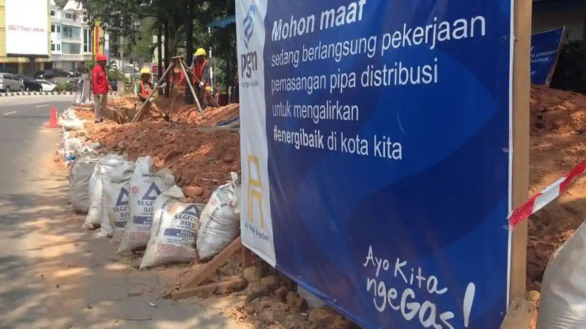 PGN Rampungkan Proyek Jaringan Pipa Gas 18,3 Km di Batam