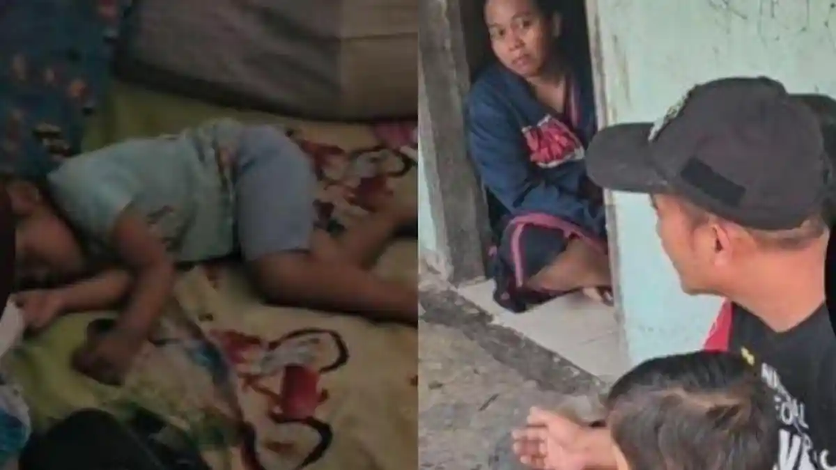 Tak Punya Suami, Sarinah Terpaksa Ajak Anak Ngamen dan Biarkan Tak Sekolah, Mujur Bertemu Penolong