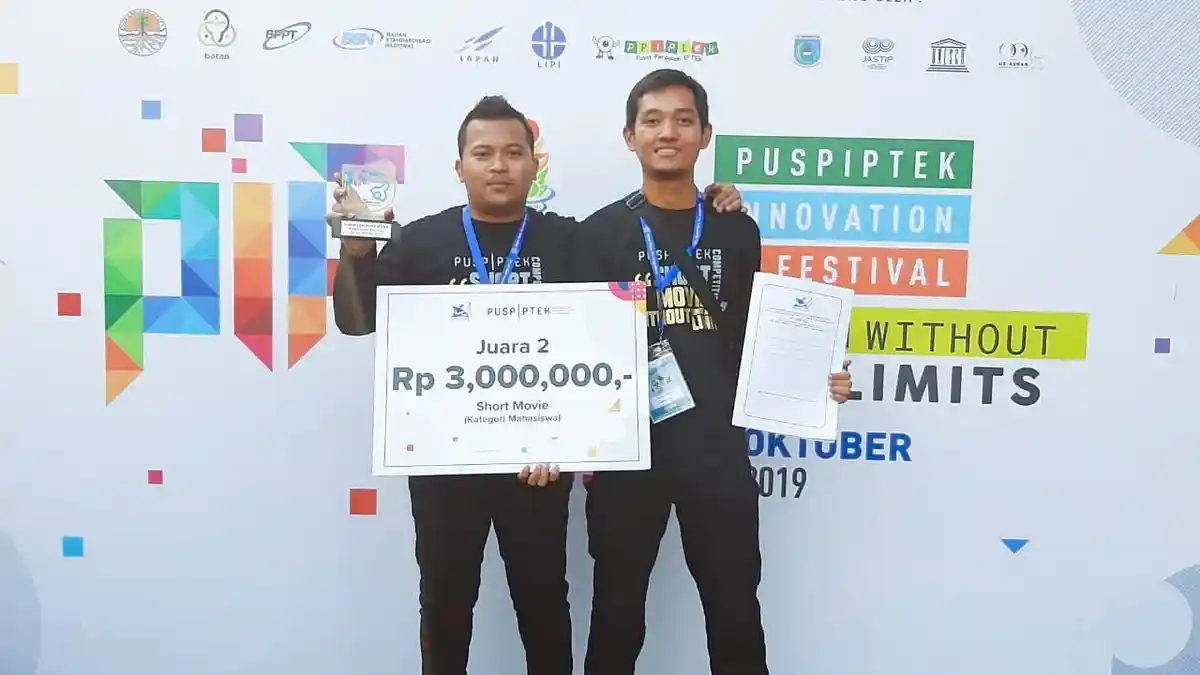 Tim UMP Satu-Satunya Tim Mahasiswa Muhammadiyah yang Juara di Puspiptek Short Movie Competition