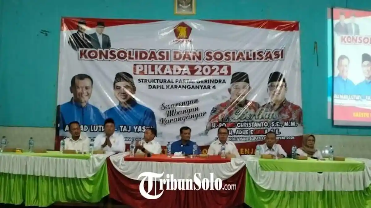 Cagub Jateng Ahmad Luthfi Klaim Didukung 5 Presiden saat Temui Kader Gerindra di Karanganyar