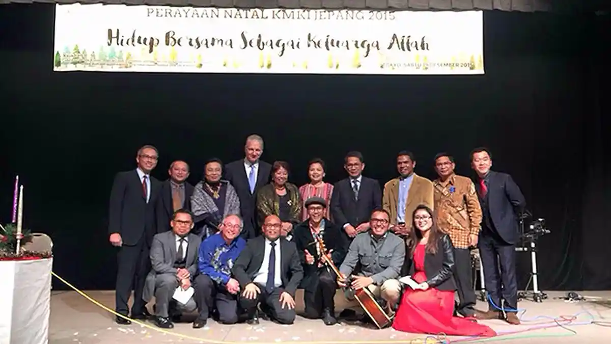 Dubes Indonesia untuk Jepang Hadiri Perayaan Natal Bersama di Tokyo