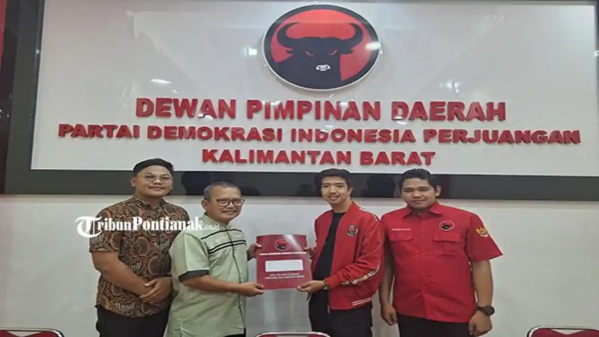 Mantap Maju Pilgub Kalbar, Ria Norsan Daftar ke PDIP