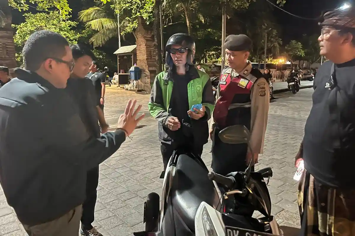 Ratusan Ojol Palsu Ditertibkan Polisi dan Satgas di Bali, Berjaket Aplikator Tapi Tak Beraplikasi