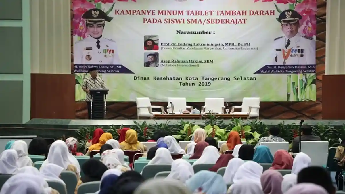 Remaja Putri di Tangsel Rentan Mengalami Anemia, Ini Bahayanya