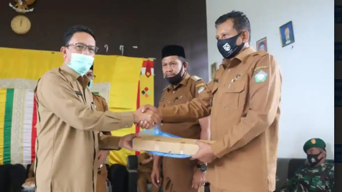 Sekda Aceh Selatan Antar Tugas Camat Labuhanhaji dan Labuhanhaji Timur