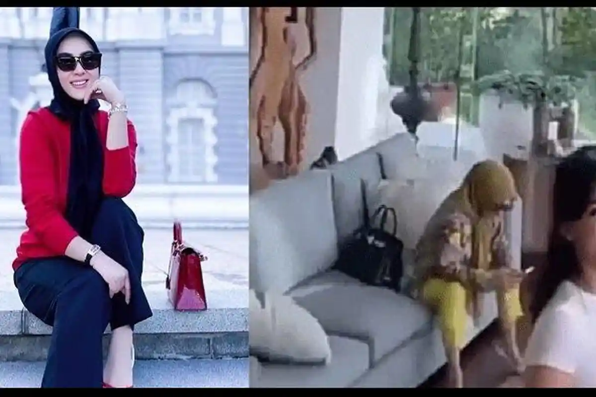 Pose Duduk Syahrini Banjir Cibiran, Disebut Tak Mencerminkan Muslimah