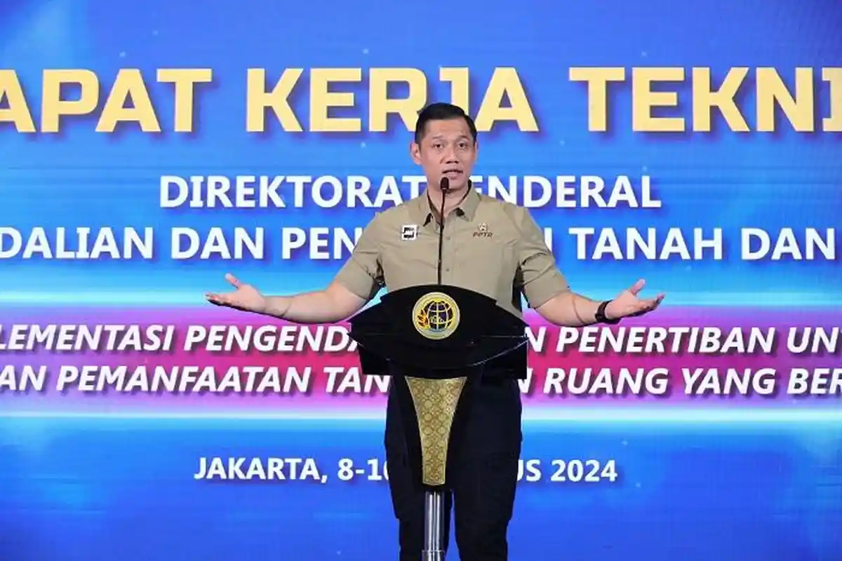 Menteri ATR/BPN Tegaskan Pengendalian dan Penertiban Tanah Kunci untuk Pembangunan Berkeadilan