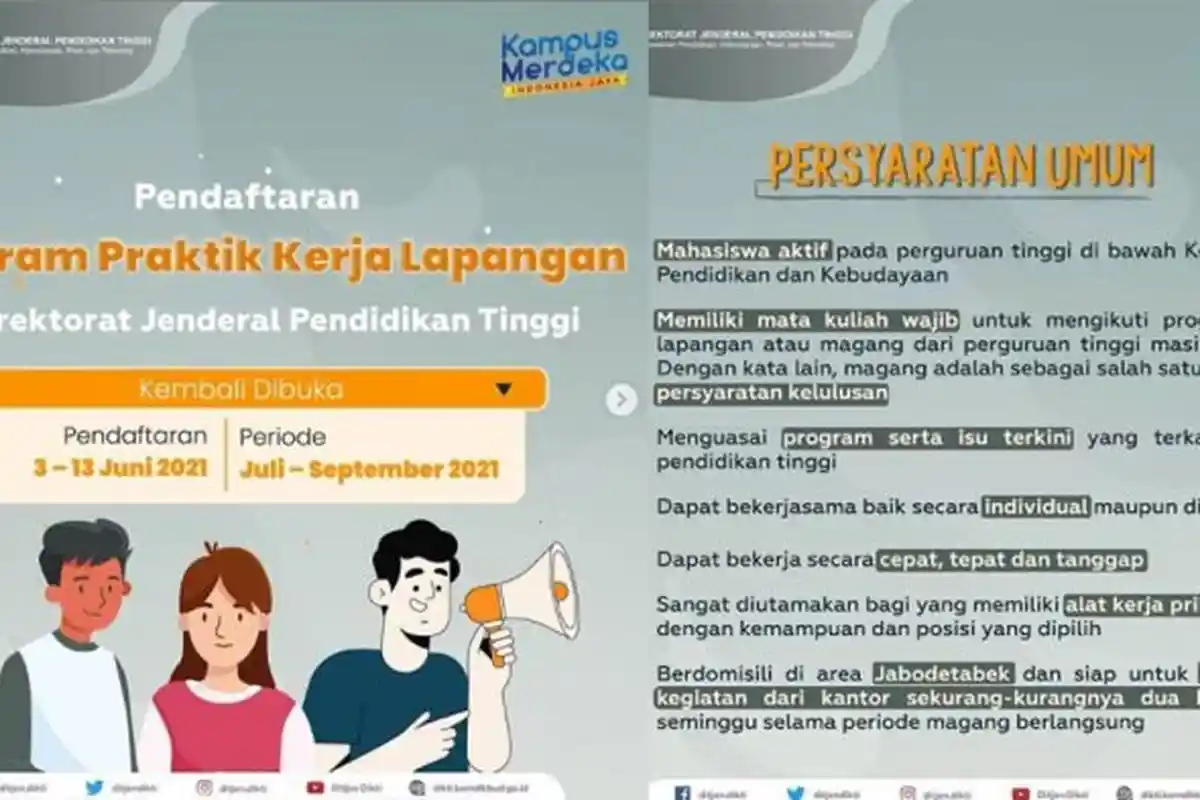 Lowongan Magang Kemendikbud Ristek untuk Mahasiswa, Tersedia 5 Posisi