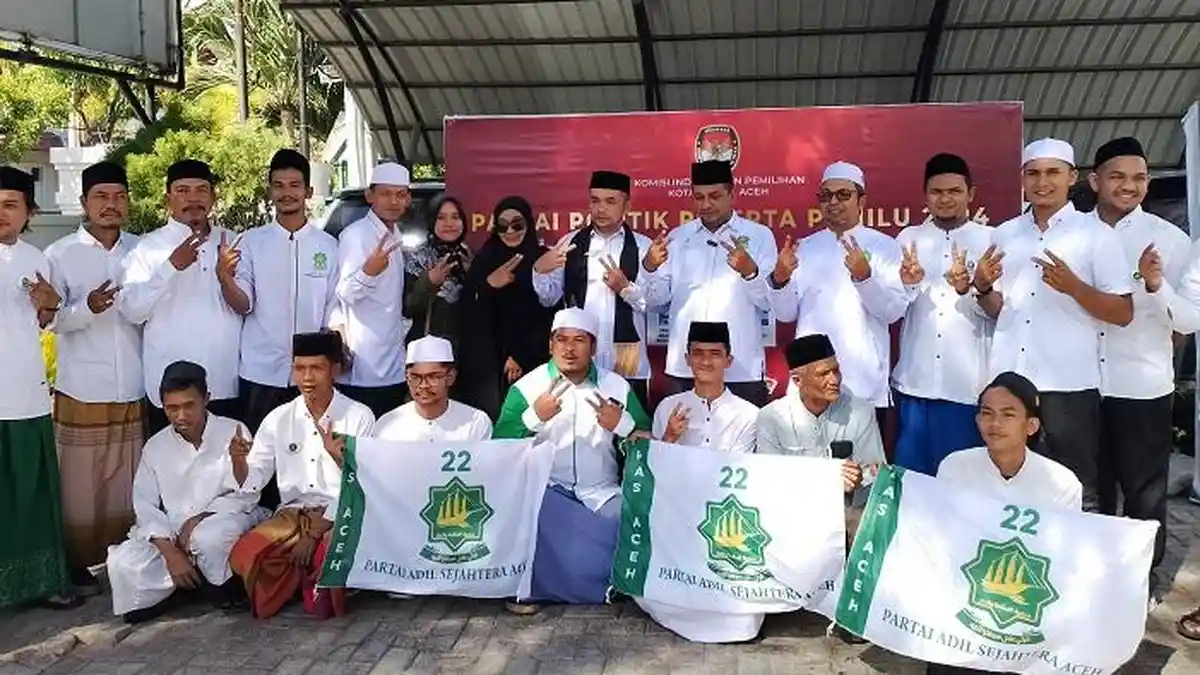 PAS Banda Aceh Serahkan 35 Bacaleg Ke KIP, Nyatakan Siap Bertarung Pada Pentas Pemilu 2024