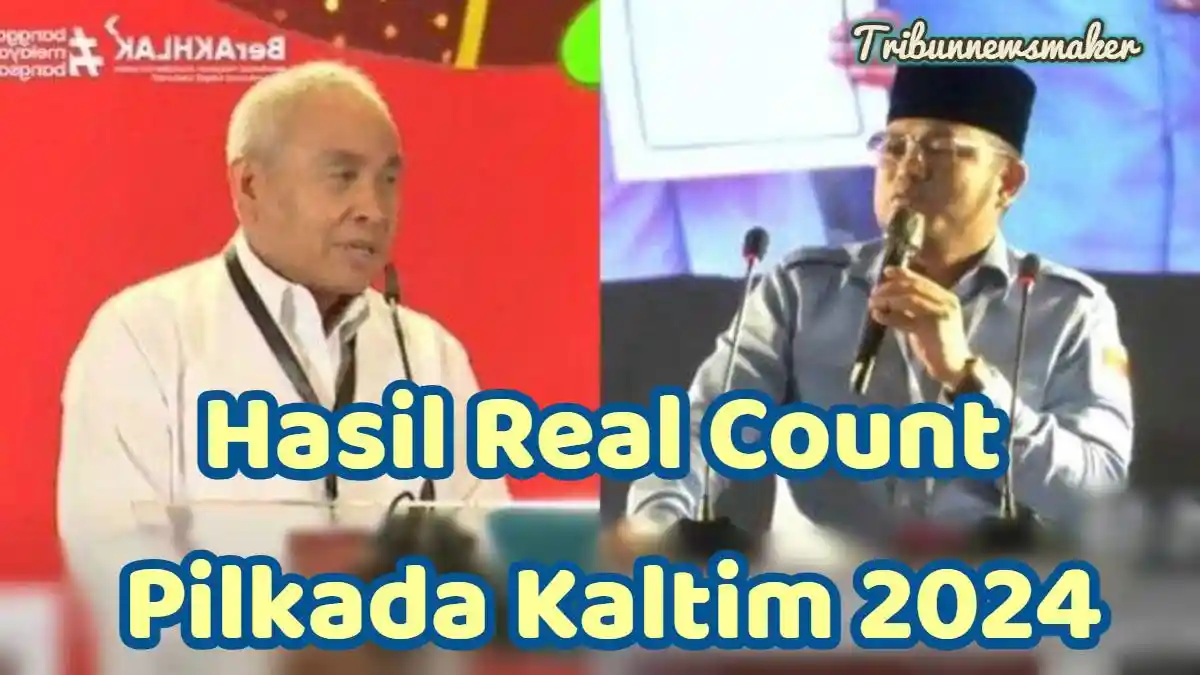 Hasil Real Count Pilkada Kaltim 2024, Isran-Hadi Unggul di 2 Wilayah, Cek Perolehan Suara Rudy-Seno