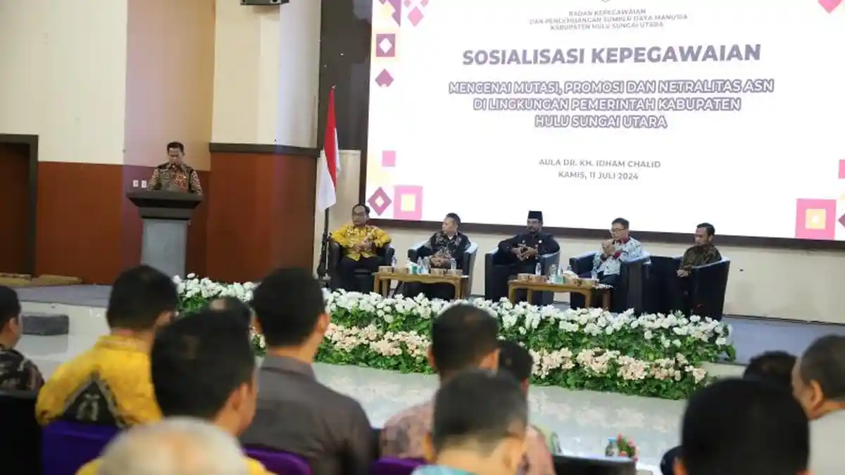 Pj Bupati HSU Tekankan ASN Terus Jaga Netralitas Hadapi Pilkada Serentak 2024